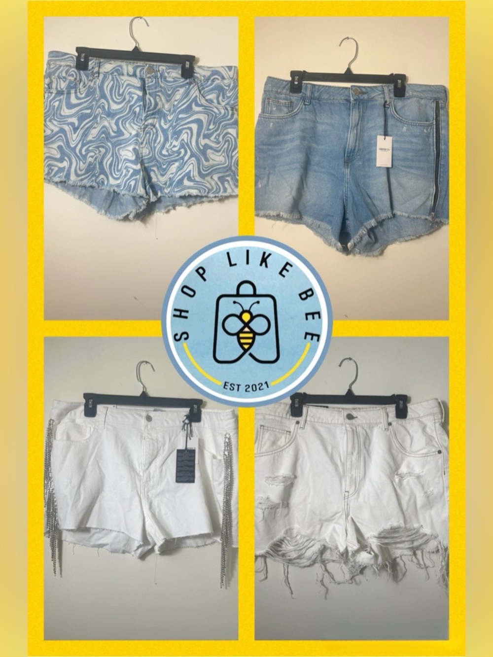Women's Denim Shorts bundle 4 for 1